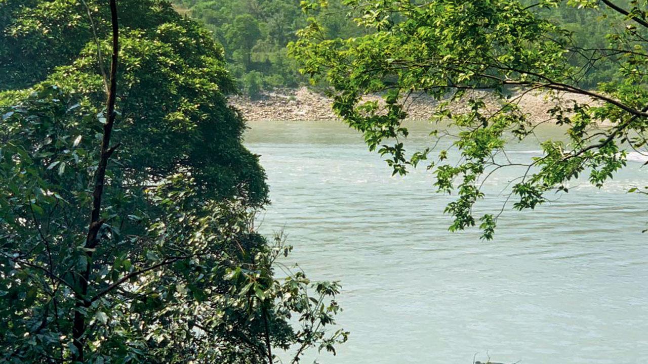 Construction in China turns Arunachal river muddy?