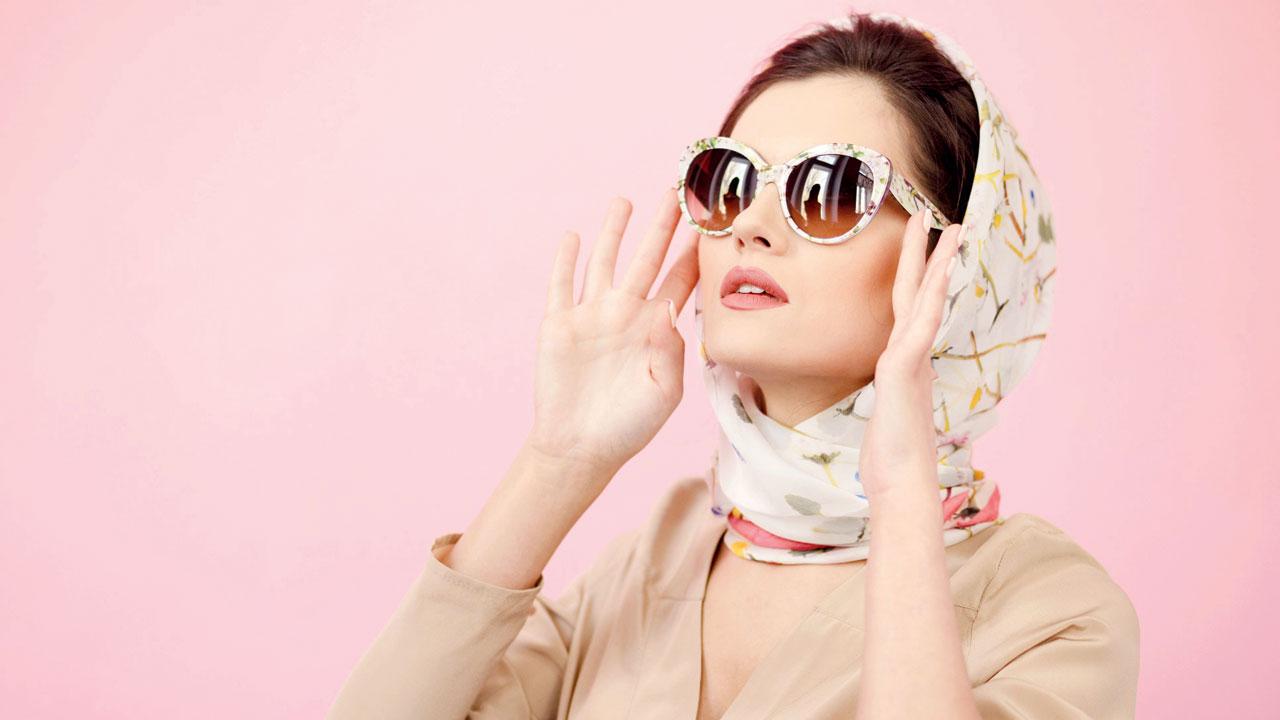 Cover your hair while stepping out