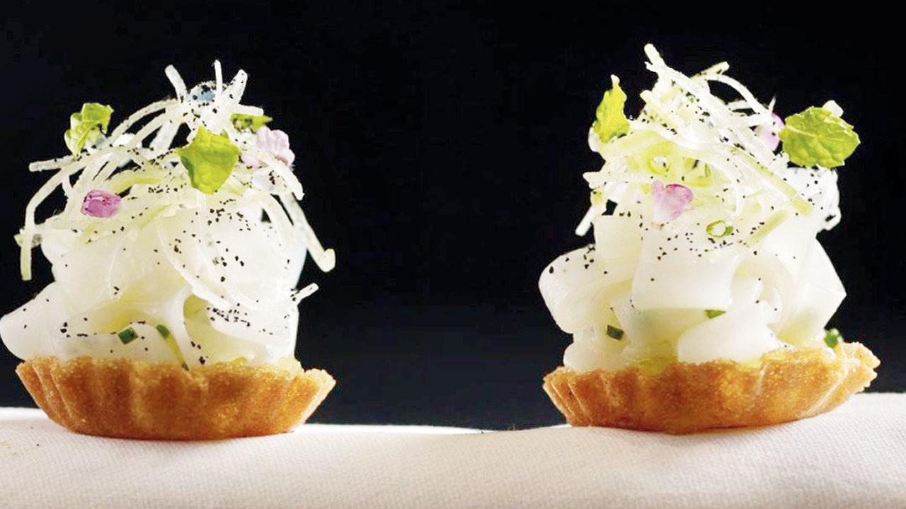 Tagliatelle tart