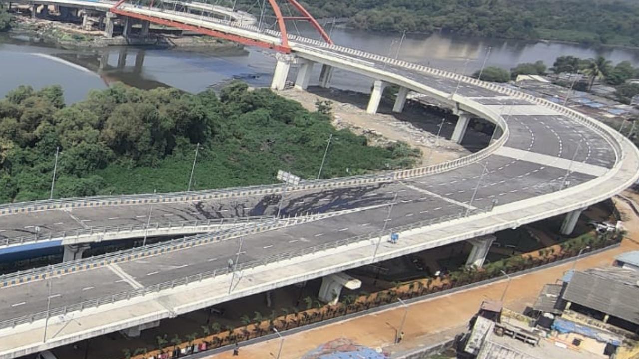 The latest bridge has been constructed at a cost a Rs 183.66 crore, an official said.