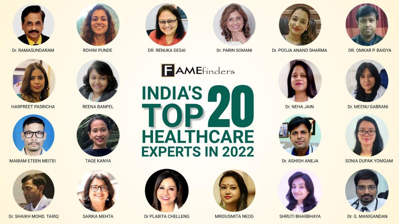 Fame Finders Introduces India's Top 20 Healthcare Experts in 2022
