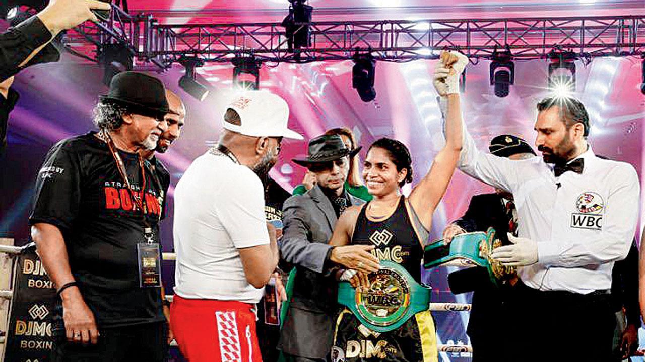 Urvashi Singh wins two WBC titles in Colombo