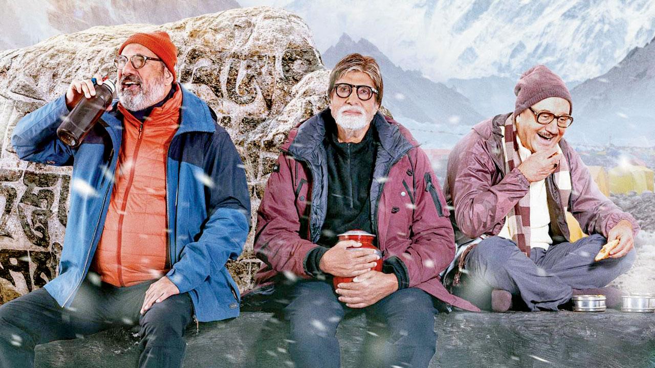 Uunchai is led by Amitabh Bachchan, Boman Irani and Anupam Kher