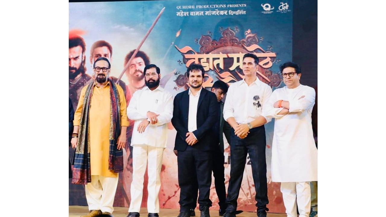 Vaseem Qureshi forays into Big-League Bollywood films production with 'Vedat Marathe Veer Daudle Saat' 