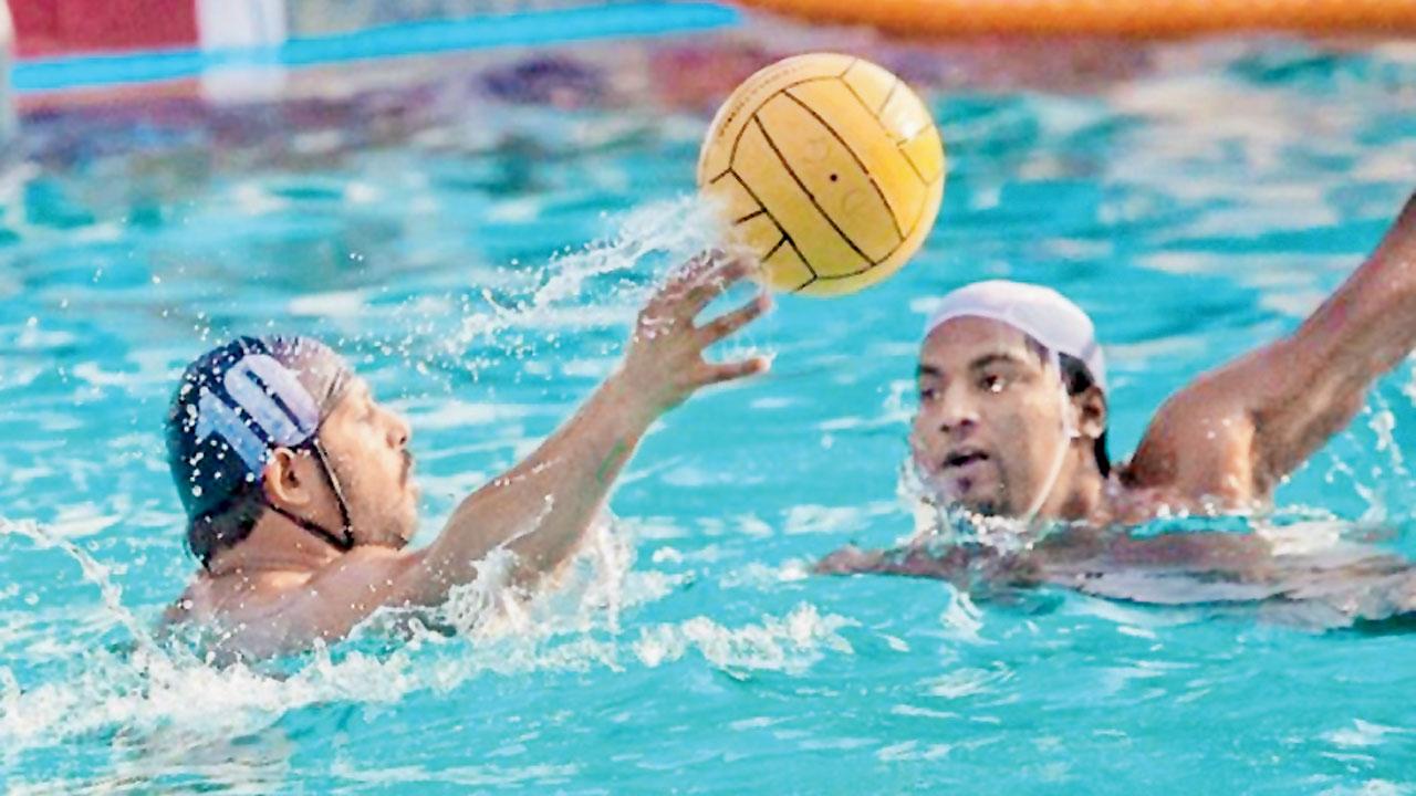 A moment from GMAAA’s water polo competition in 2021