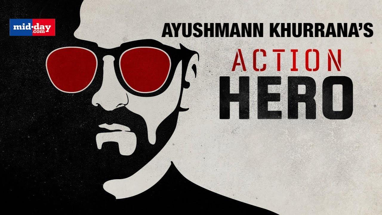 Ayushmann And Bollywood Celebs Attend The Trailer Preview Of An Action Hero