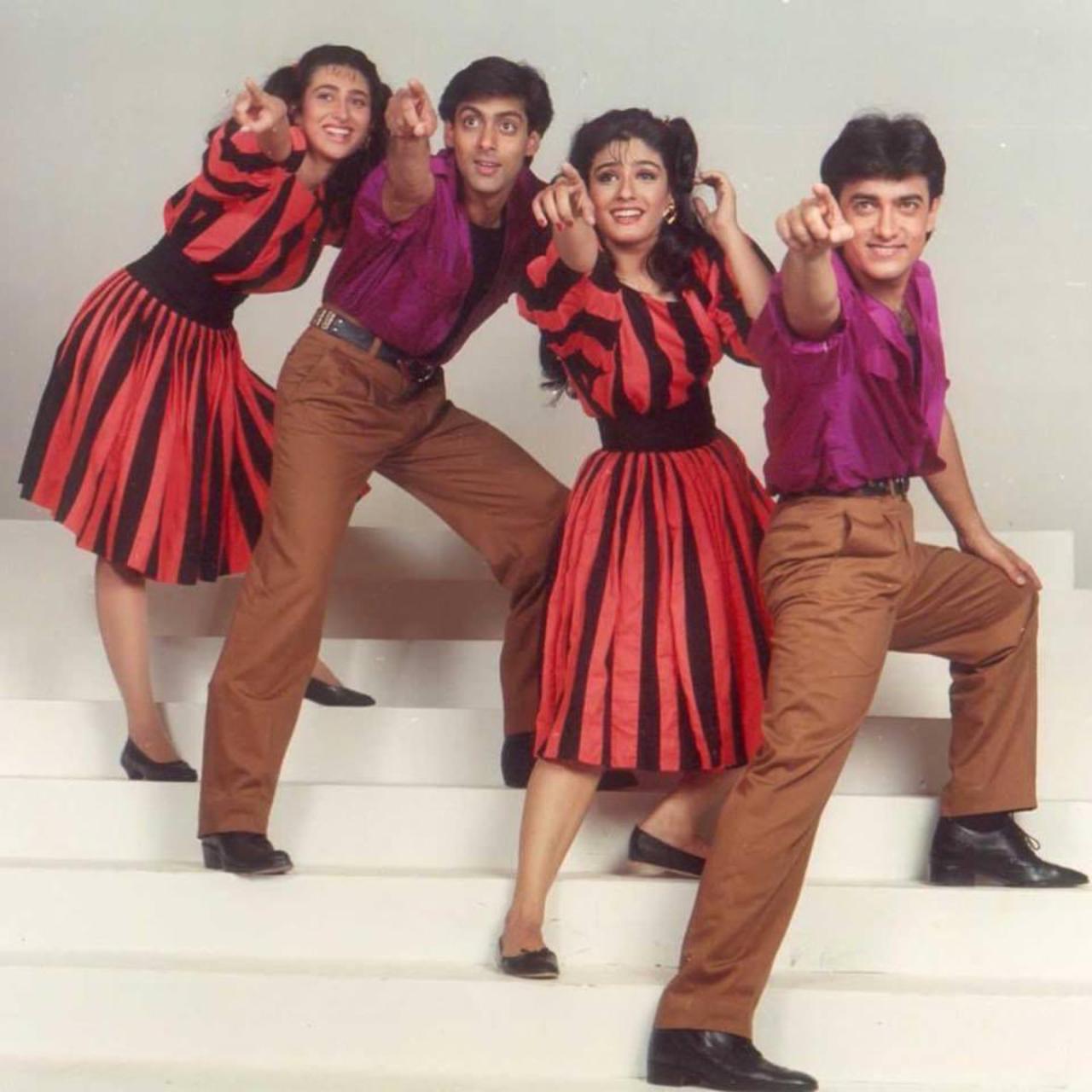 'Andaz Apna Apna' does not fail to make you laugh even when you watch the film 28 years after its release. The film directed by Rajkumar Santoshi starred Aamir Khan, Salman Khan, Raveena Tandon, and Karisma Kapoor in lead roles. The film also starred Paresh Rawal and Shakti Kapoor in pivotal roles.