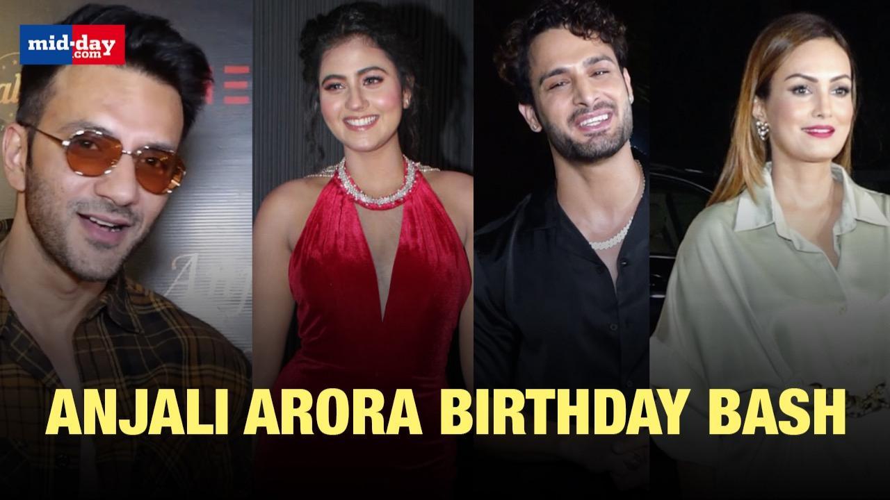 Anjali Arora’s Birthday: Zeeshan Khan, Umar Riaz, And Others At The Party