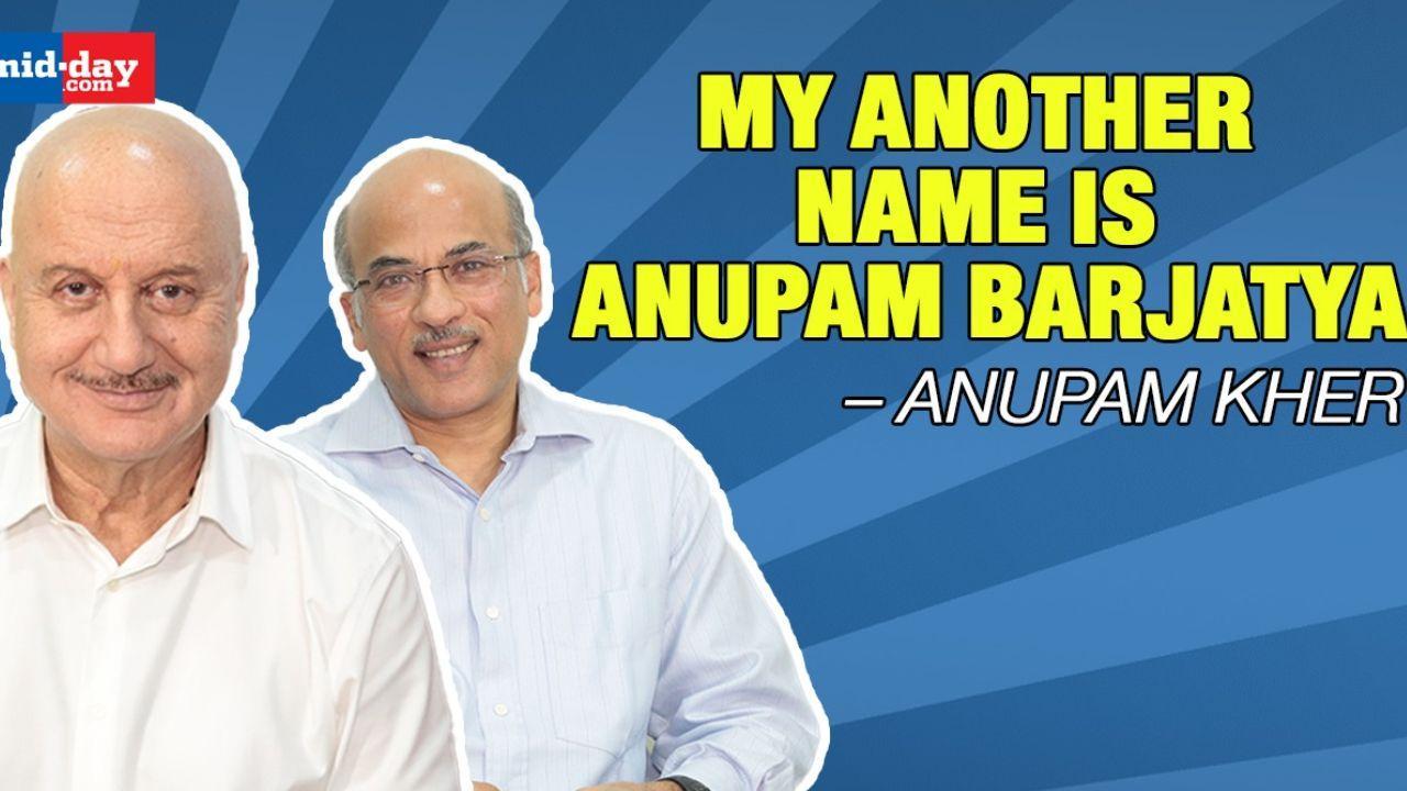 Anupam Kher shares his experience of working with Sooraj Barjatya, Big B and Bom