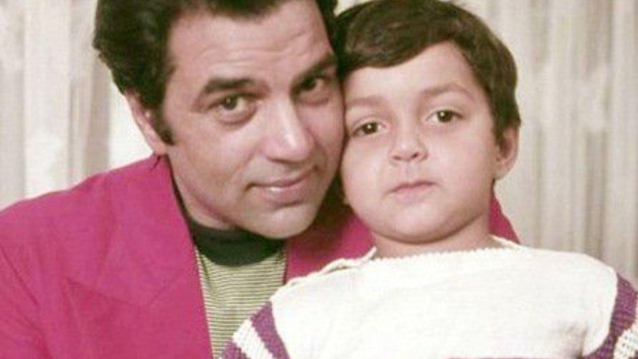No prizes for guessing who he is. He is the ever-suave Bobby Deol