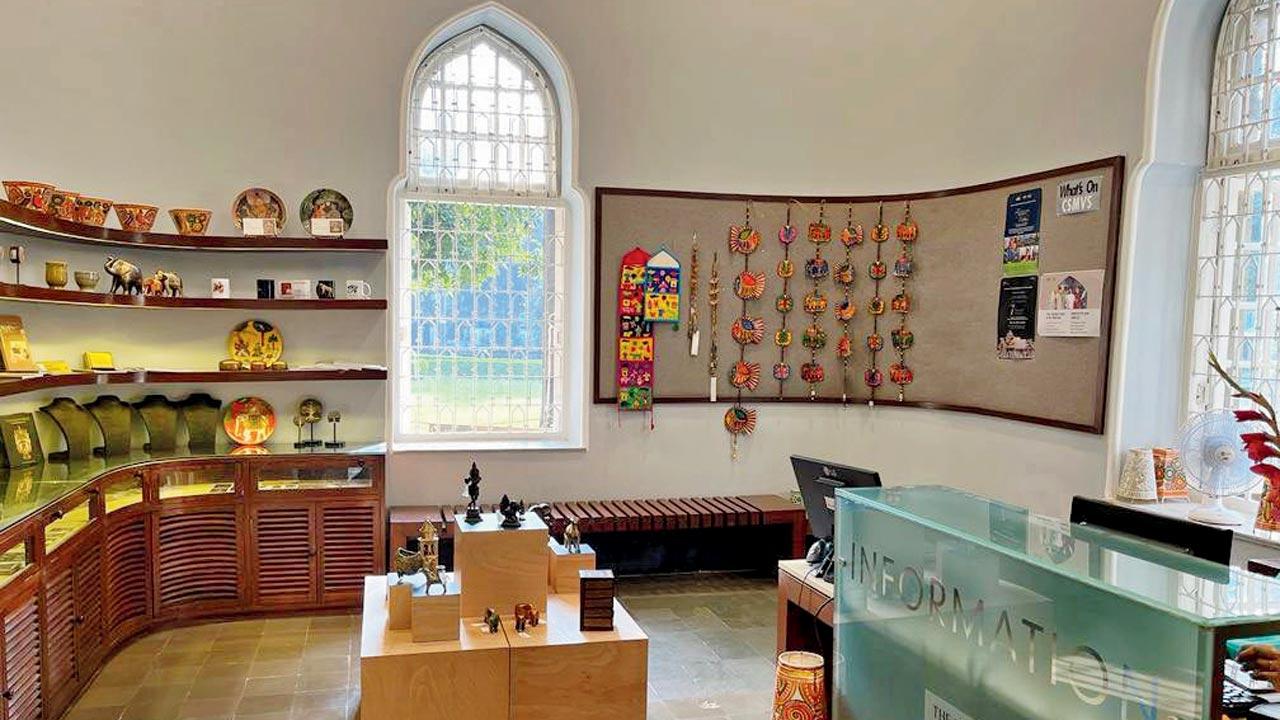 The museum gift shop’s new home
