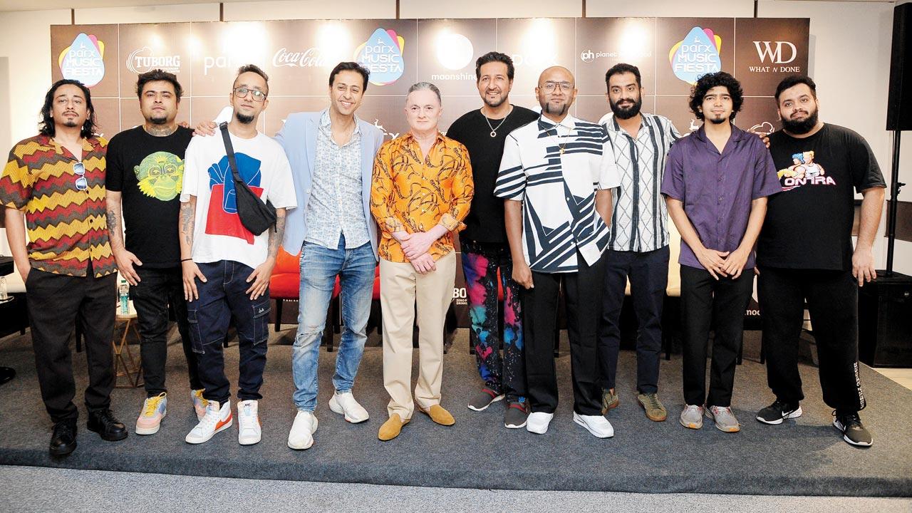 Artistes who are part of the festival line-up
