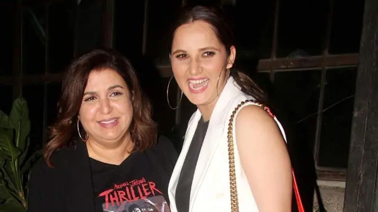 Farah Khan shares glimpse of Sania Mirza's midnight birthday celebration