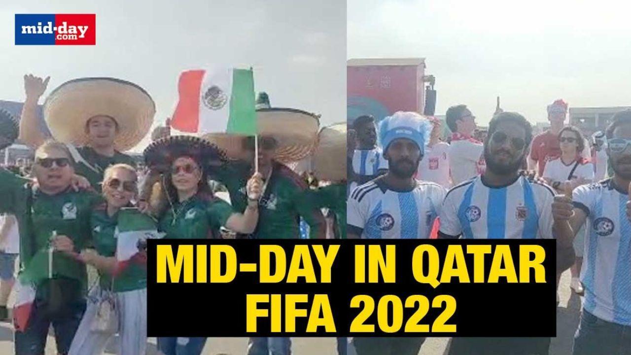 FIFA World Cup 2022: Mid-Day in Qatar, watch all cheers & excited football fans