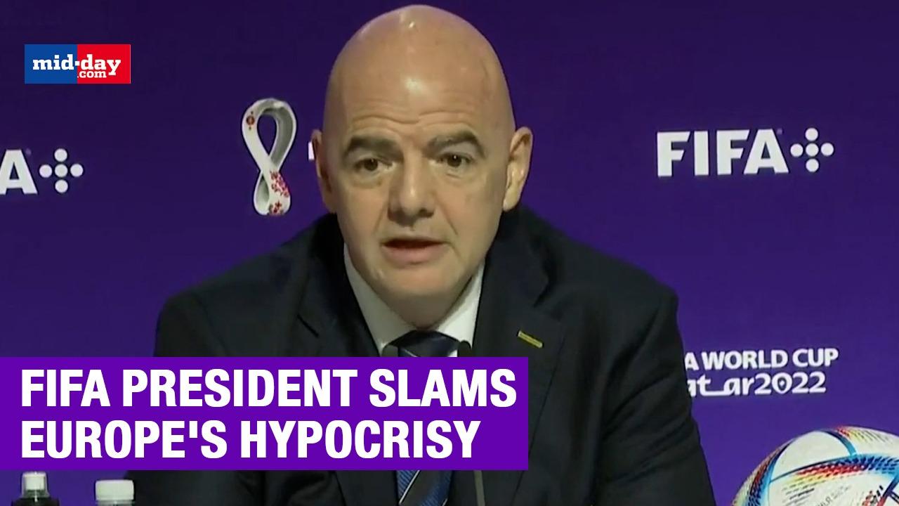‘Europe Should Apologise For Next 3000 years’ FIFA President Slams Hypocrisy
