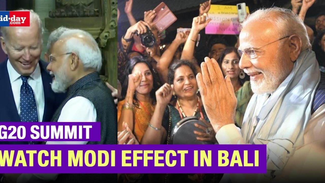  G20 Summit: Pm Modi, Joe Biden Share A Few Light Moments At G20 Summit In Bali