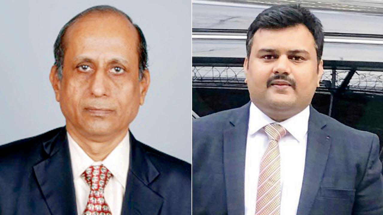 Forensic experts Dr Pravin Shingare and Amol Deshmukh
