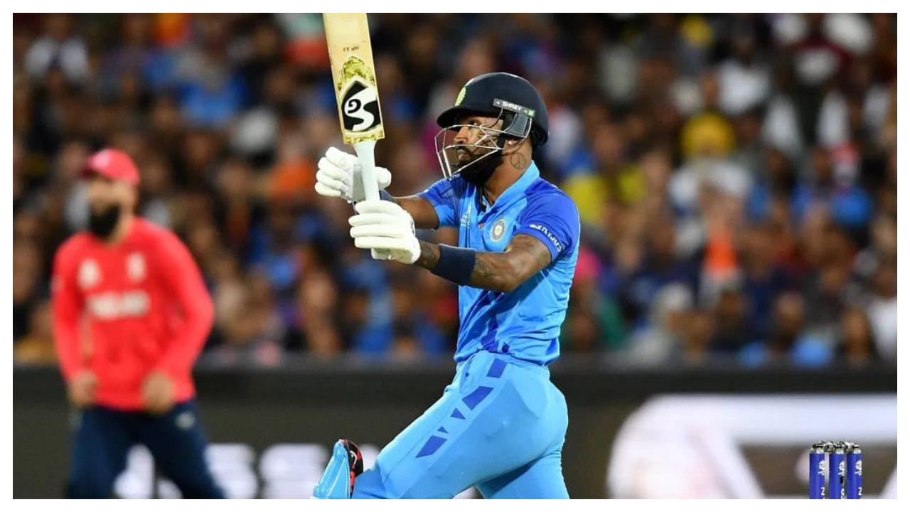 Hardik Pandya smashed 63 runs in 33 balls to help India reach above 150 runs