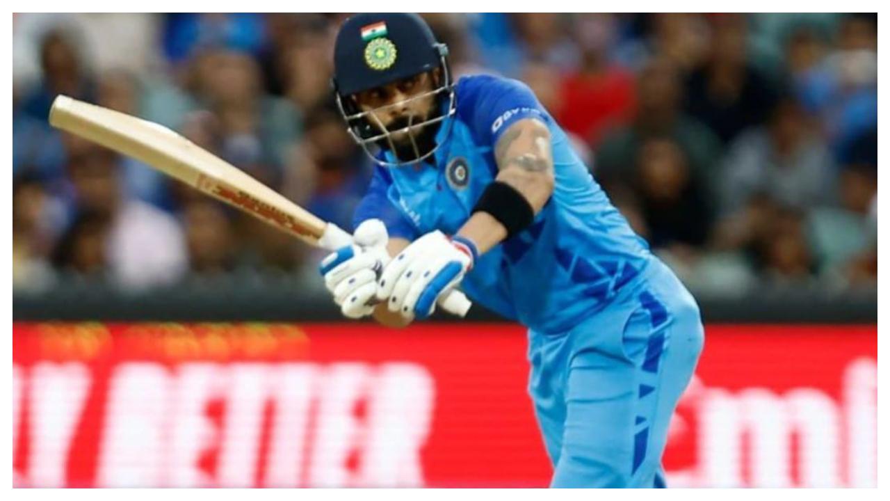 India had a slow start and lost opener KL Rahul (5) early but Kohli held the innings together to slam his fourth fifty of the tournament