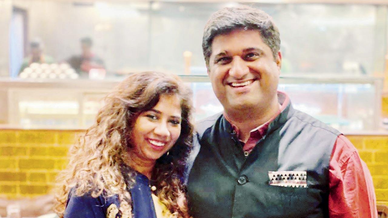 Cyber psychologist and psychotherapist Nirali Bhatia, and spouse Ritesh, a cyber crime expert