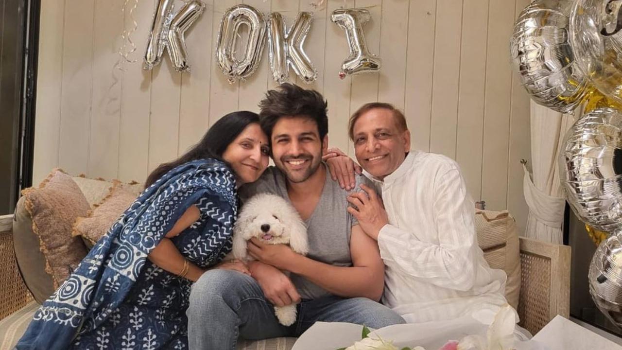 Kartik Aaryan's birthday celebrations begin with sweet surprise from parents; check out