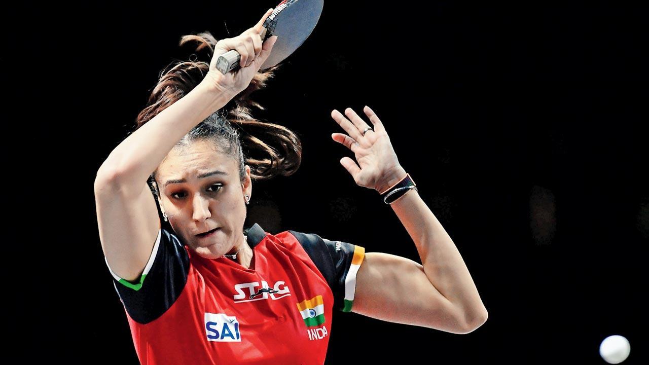 Manika Batra bags historic bronze!