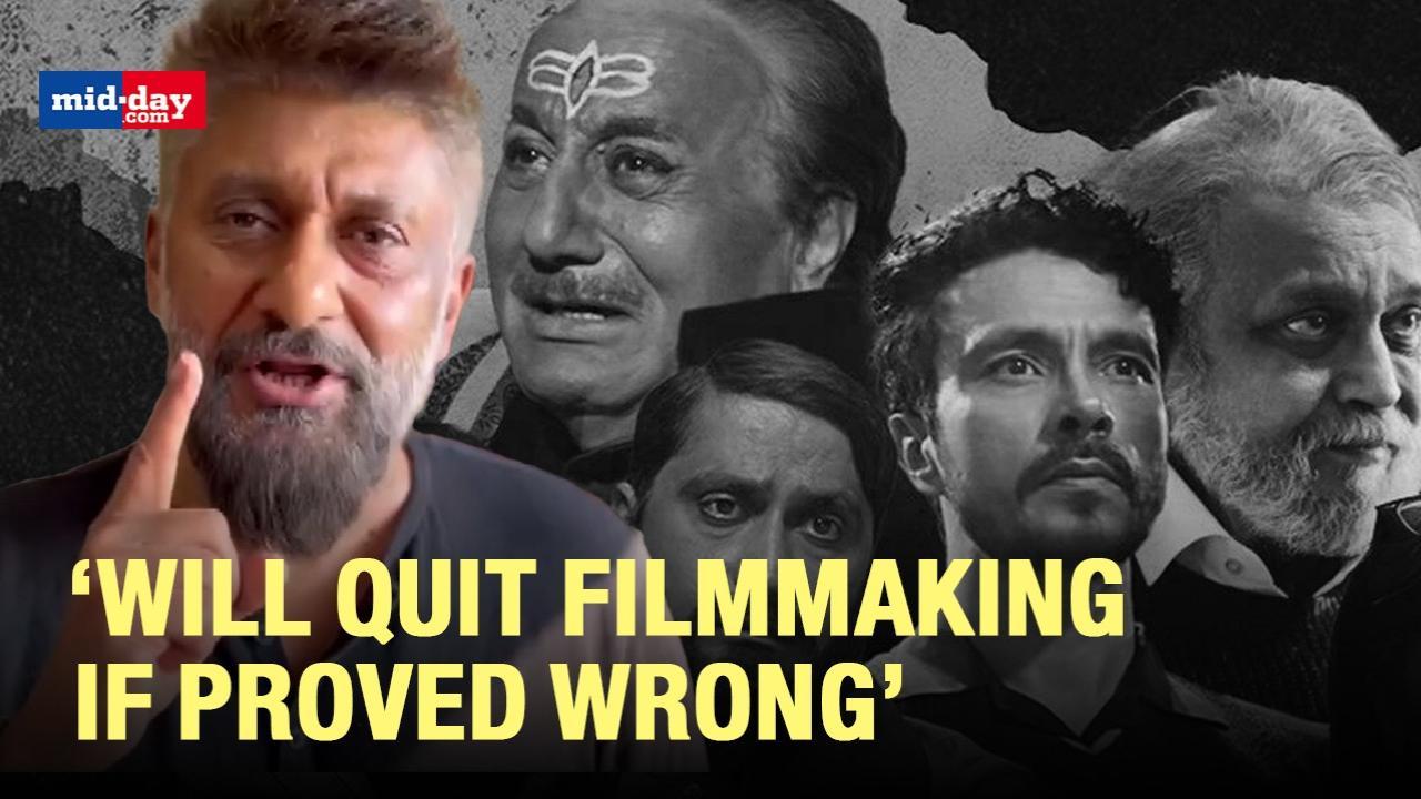  ‘Will Quit Filmmaking If Proved Wrong’: Vivek Agnihotri