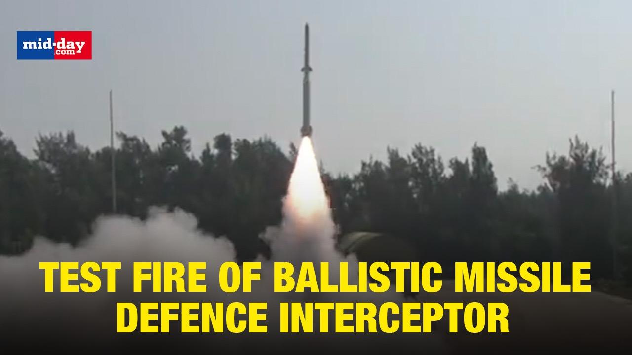 India Test-Fires Phase II Of Ballistic Missile Defence Interceptor AD-1 Missile