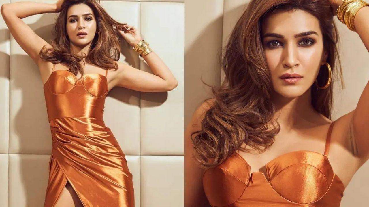 'Bhediya' star Kriti Sanon sets social media on fire as she exudes 