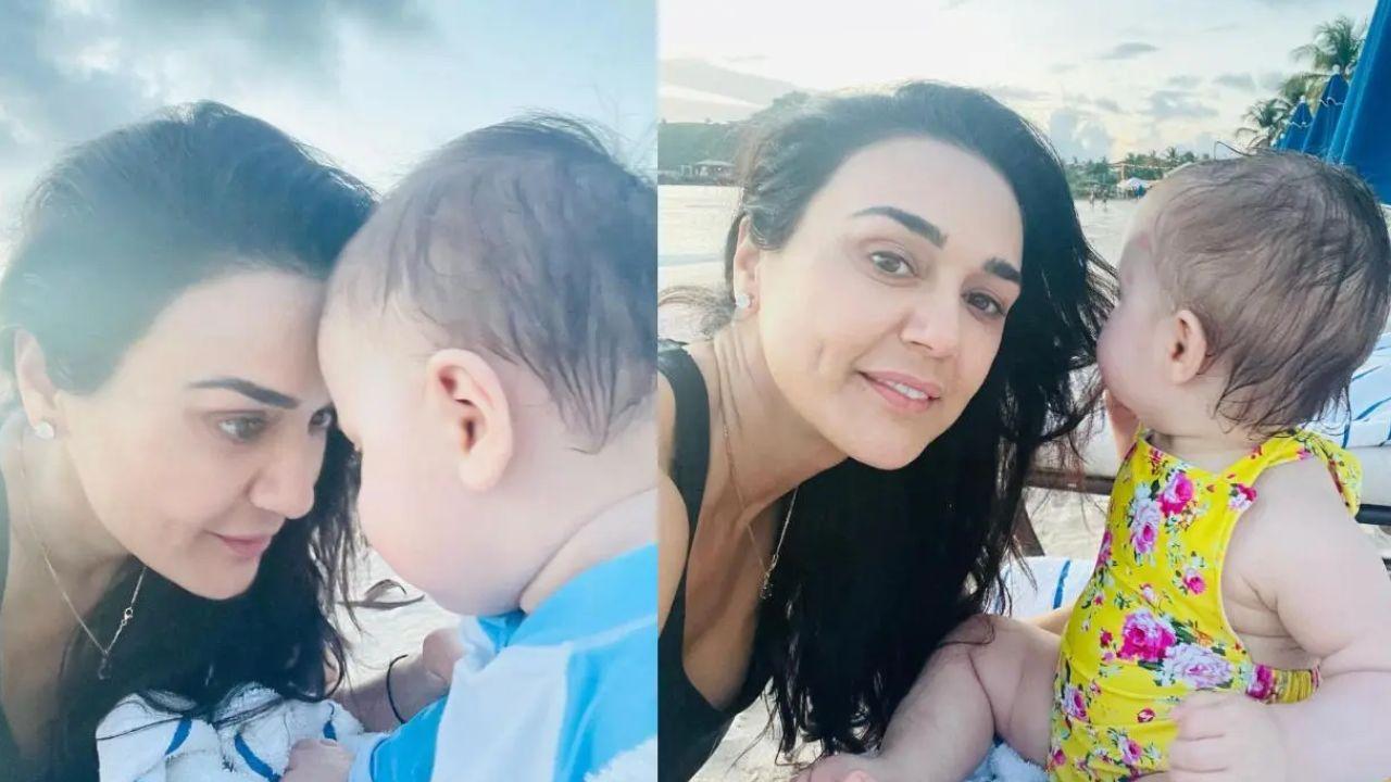 Priety Zinta's cute Insta post with her twins, Jai and Gia on their 1st birthday will melt your heart. Full Story Read Here