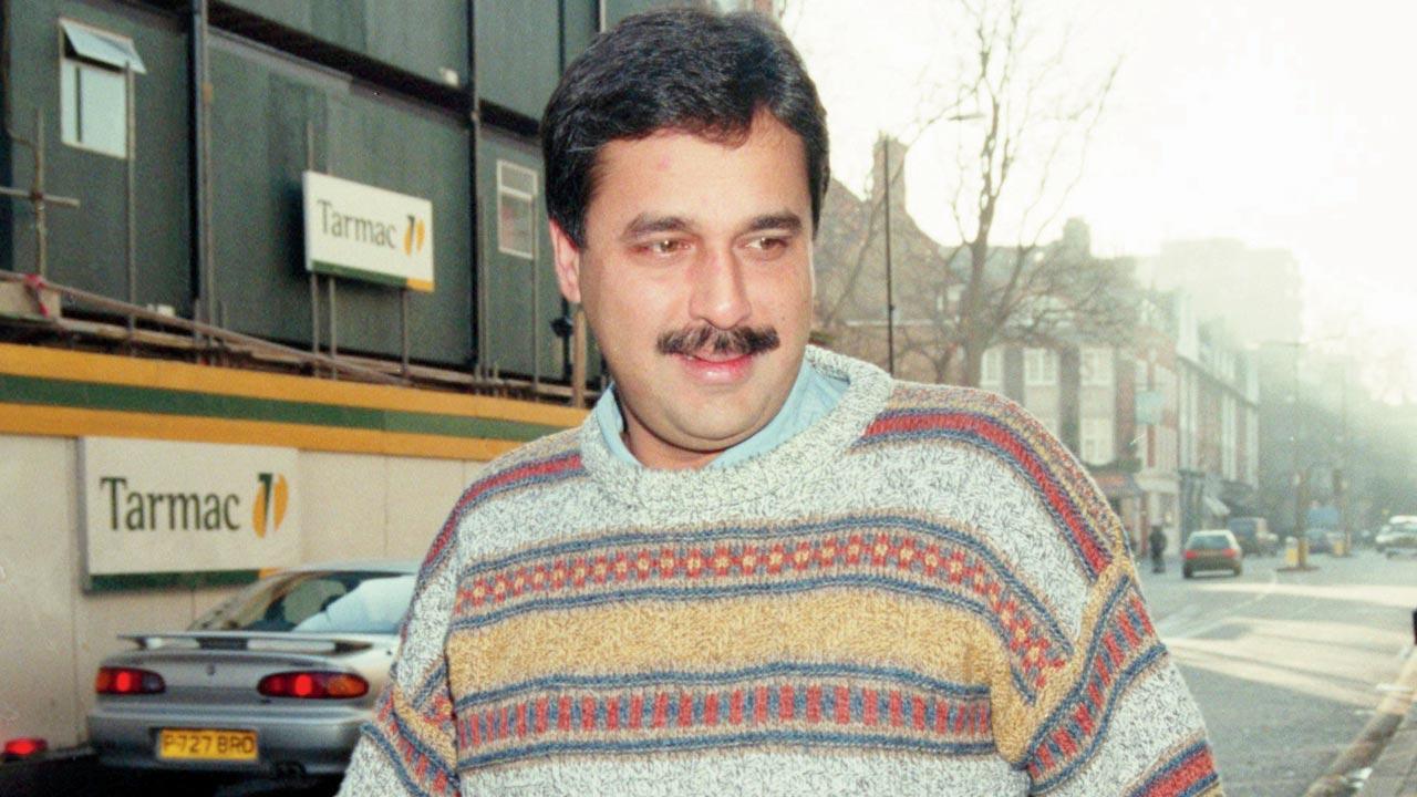 An archival image from the 1990s of Dr Hasnat Khan on the outskirts  of London