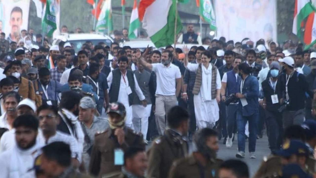 Priyanka, husband Robert Vadra join Rahul's Bharat Jodo Yatra