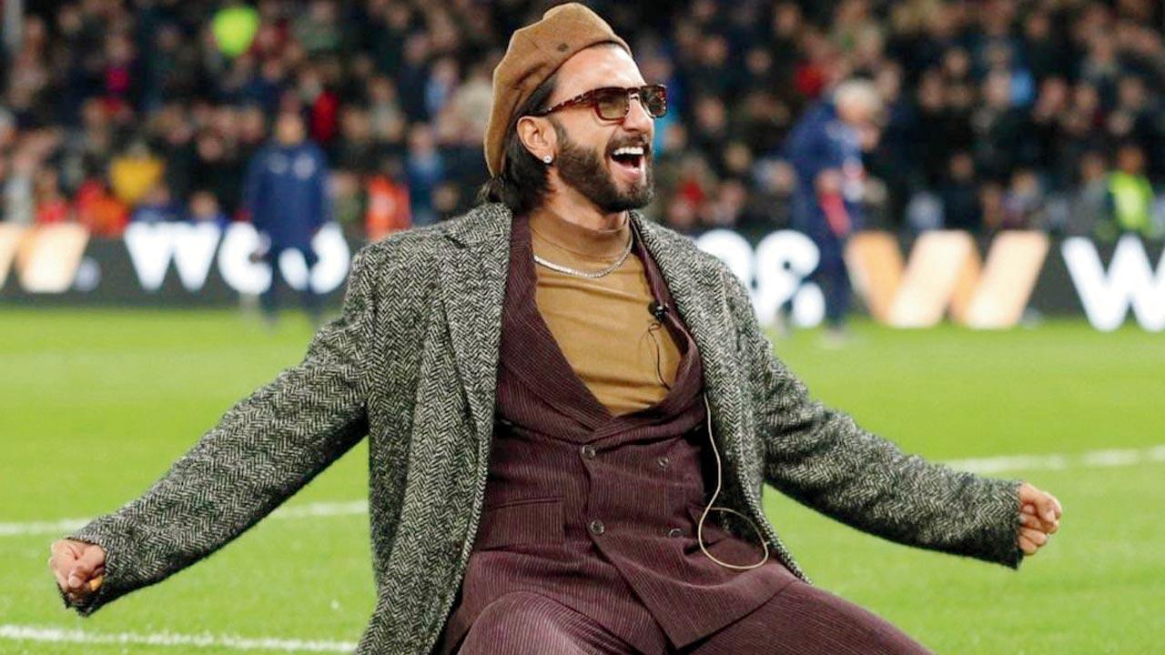 Ringside view for Ranveer Singh