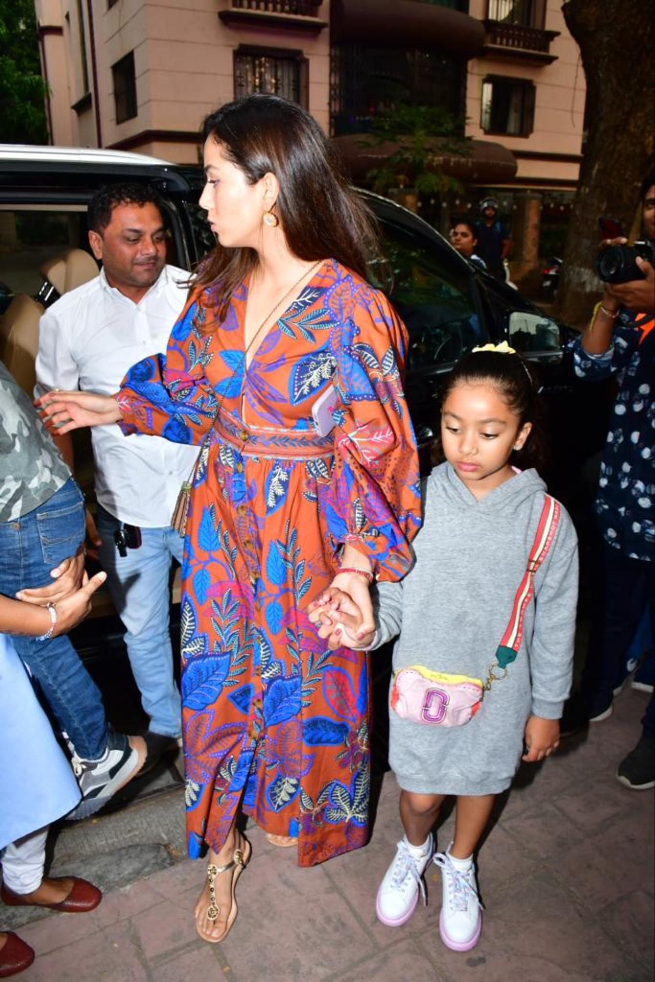Shahid Kapoor's wife Mira Rajput looked like a breath of fresh air as she attended the birthday party with her daughter Misha