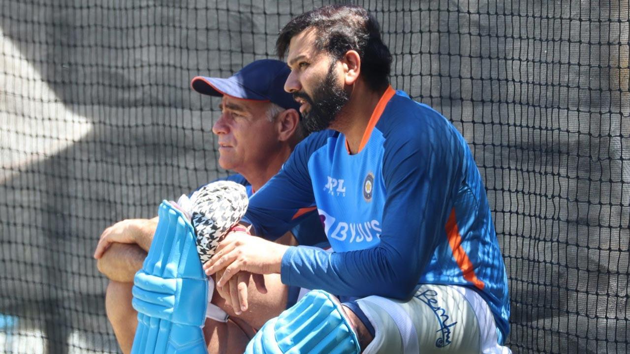 Rohit Sharma sustains forearm injury during optional net session