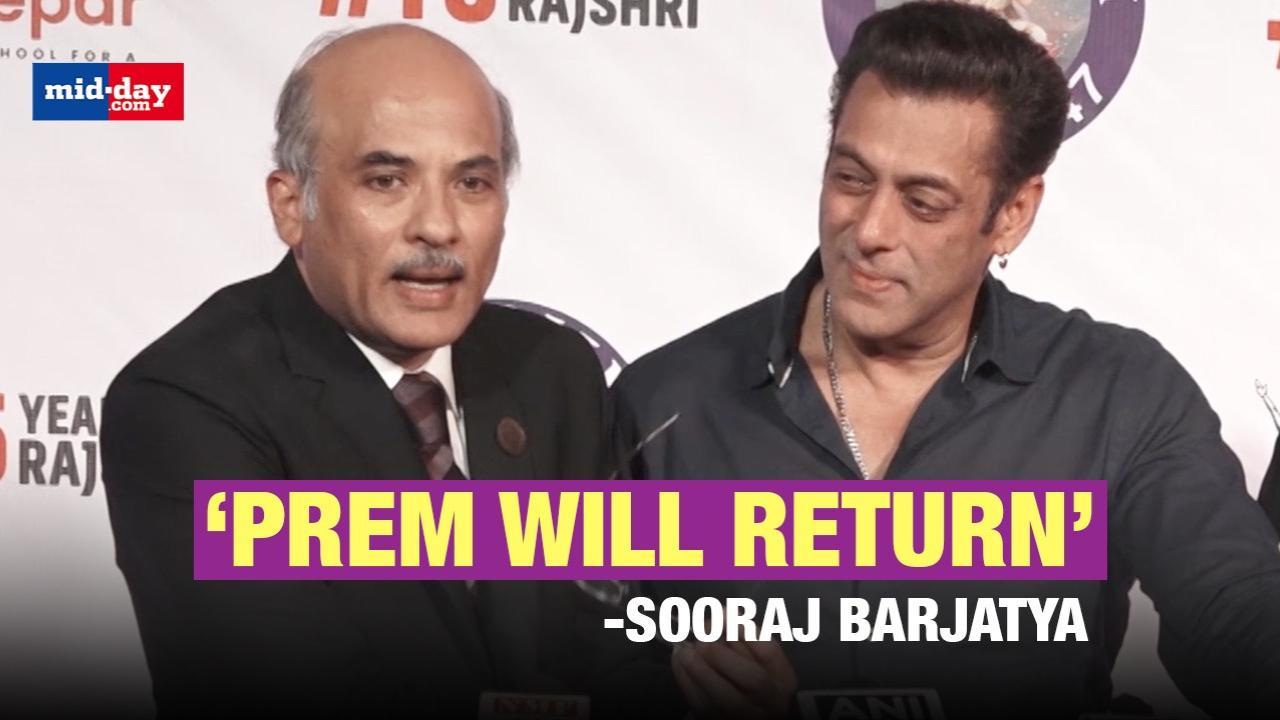Salman Khan confirms ‘Prem will return’ in a new Sooraj Barjatya film