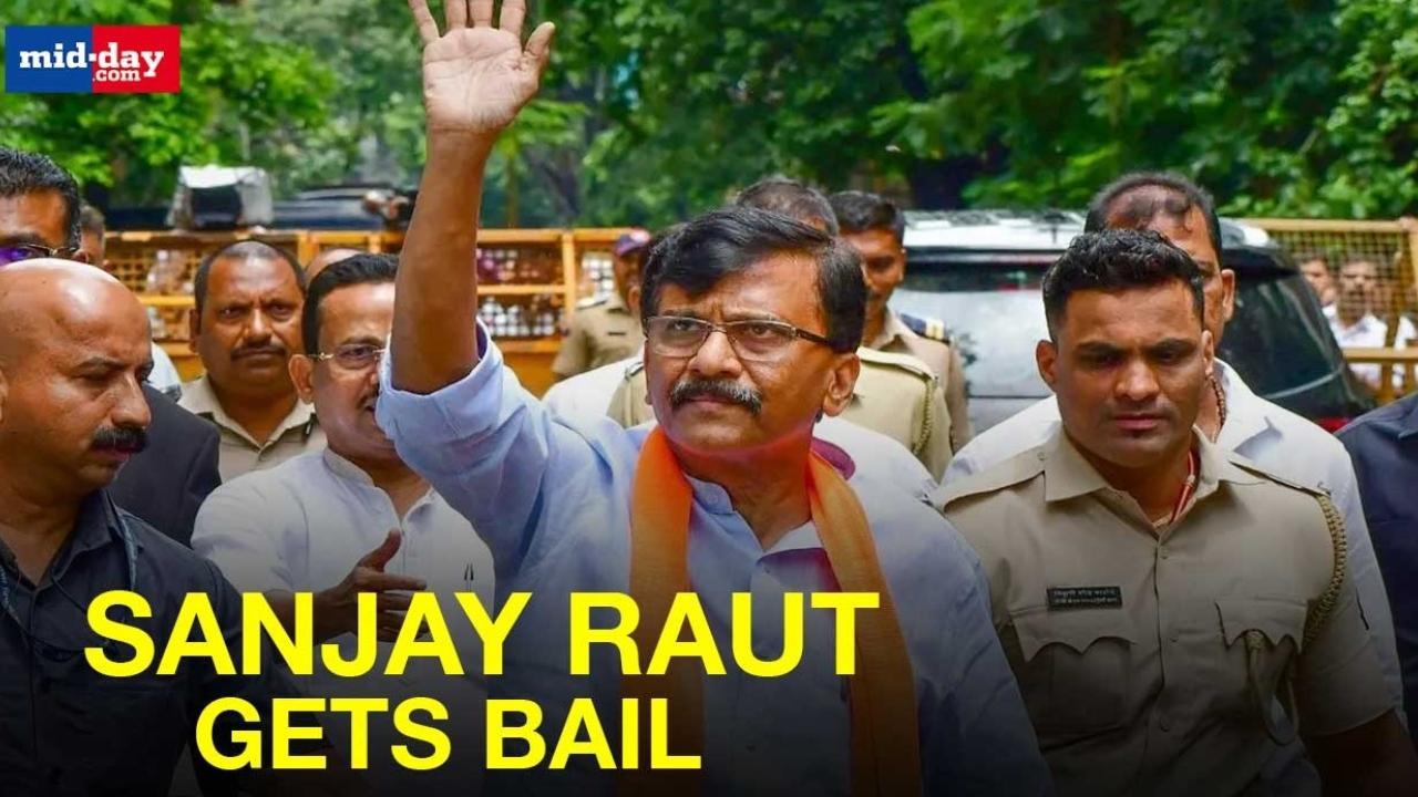 Sanjay Raut Released From Arthur Jail, Granted Bail In Patra Chawl Case
