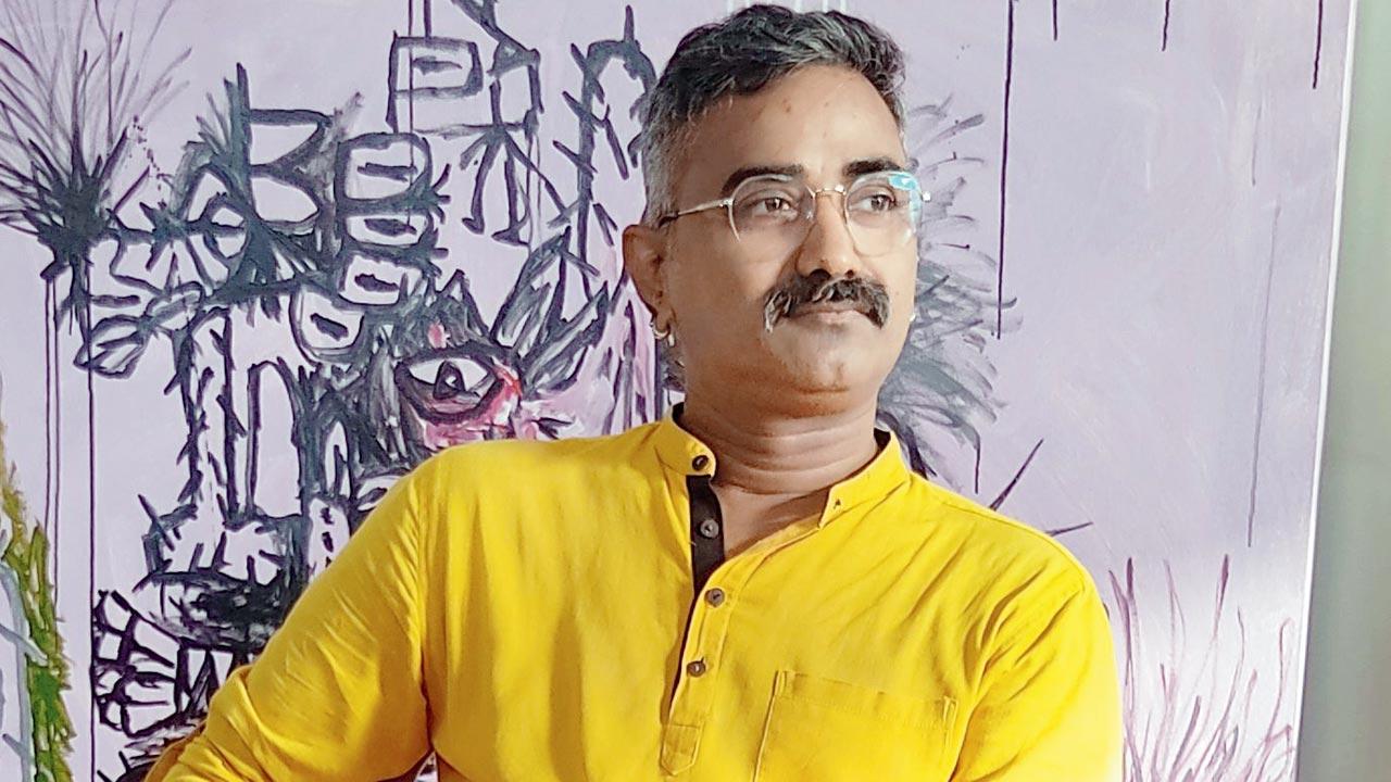 Rajesh Pullarwar, contemporary artist and JJ alumnus