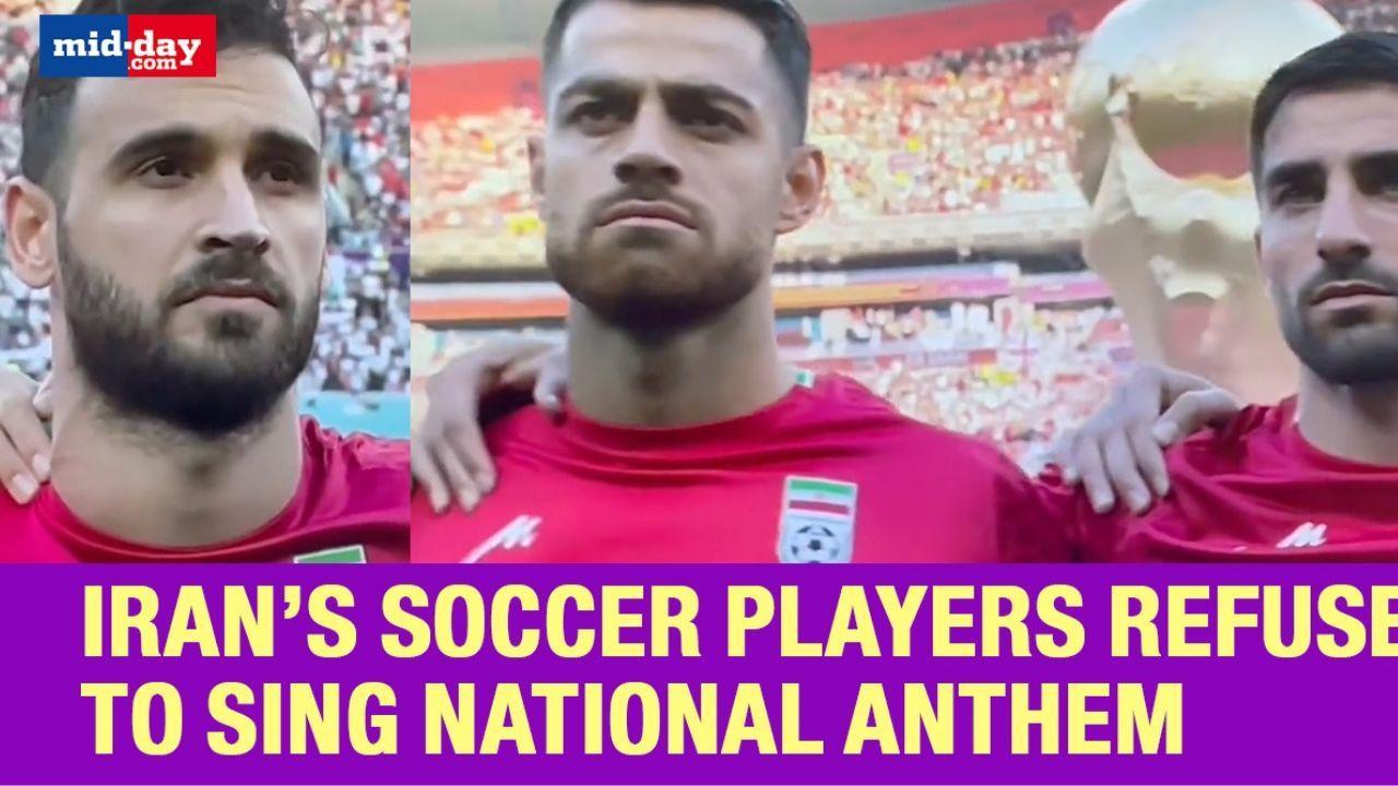 FIFA World Cup: Iran’s soccer players refuse to sing national anthem amid nation