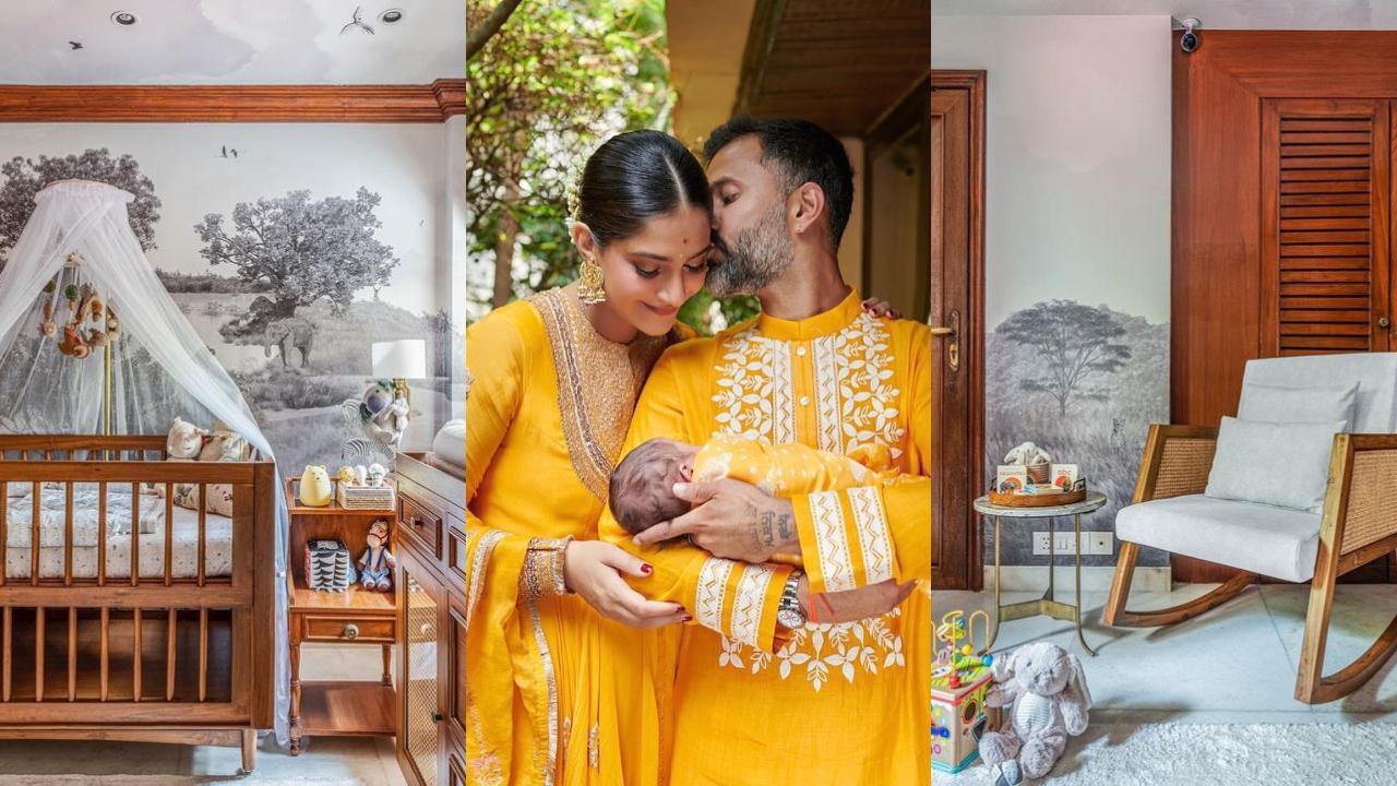 Inside pictures from Sonam Kapoor and Anand Ahuja's son Vayu's nursery