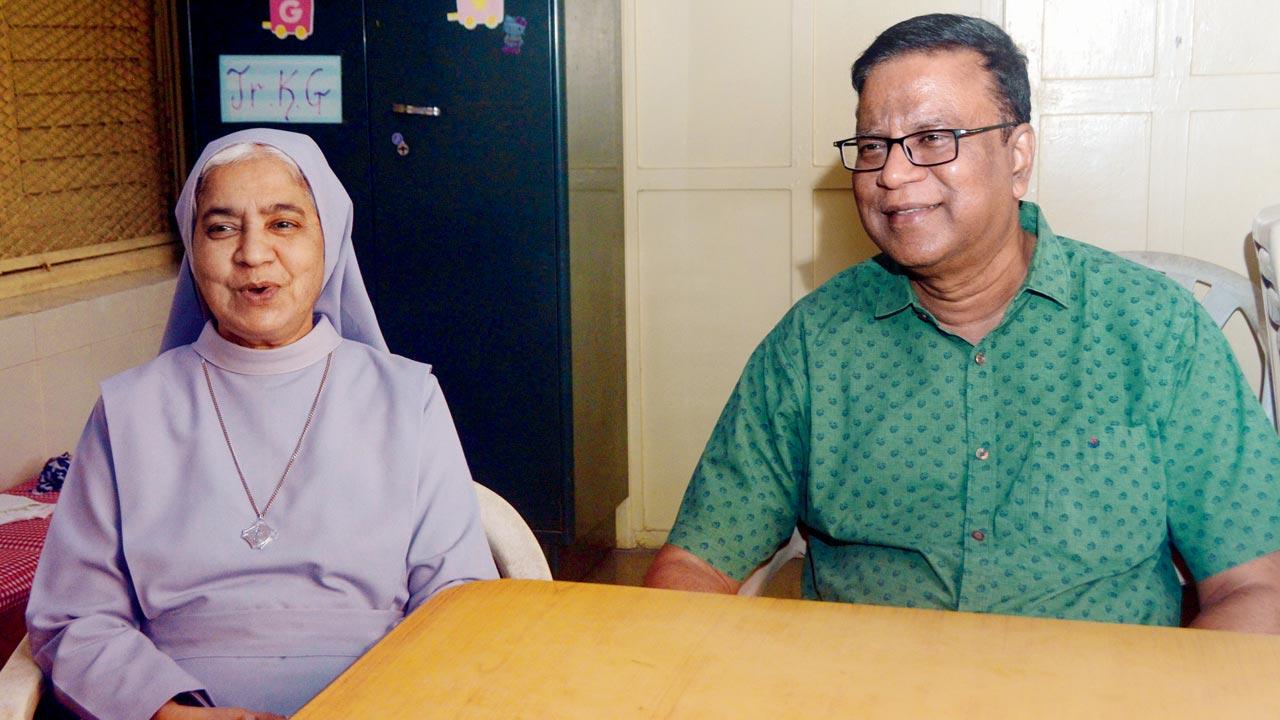 Sister Marjorie and Lucas Caldeira, who were among the first members in 1972