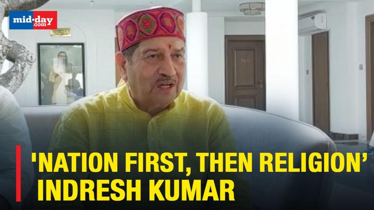  ‘Nation first, then religion’ RSS Leader Indresh Kumar on UCC, Article 377 