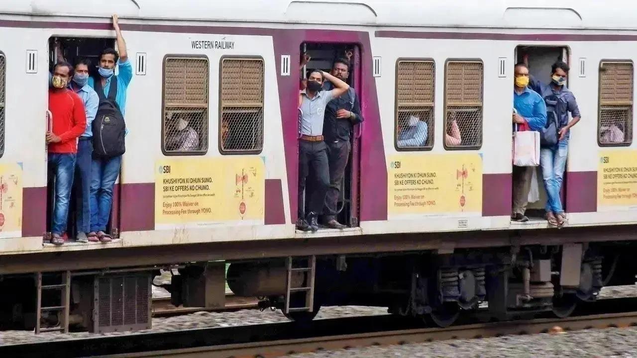 Local train services disrupted on western line; trains running late by 20 mins