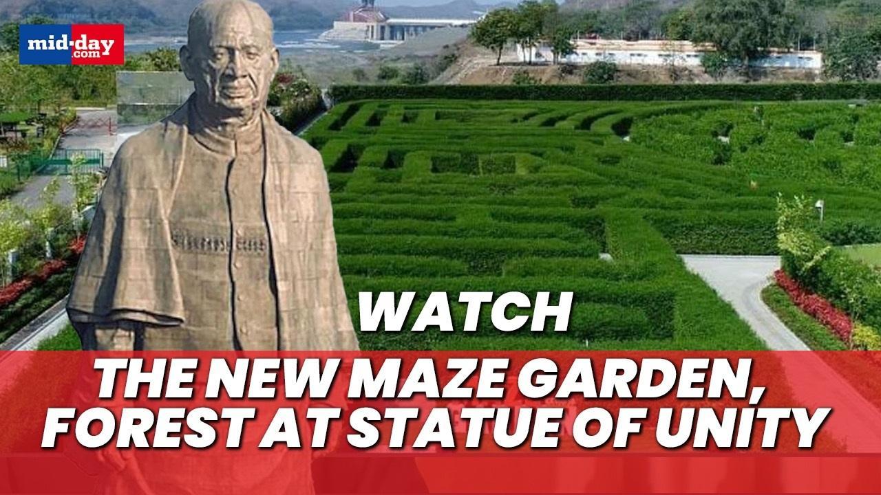 Miyawaki Forest, Maze Garden to be new attractions at Statue of Unity