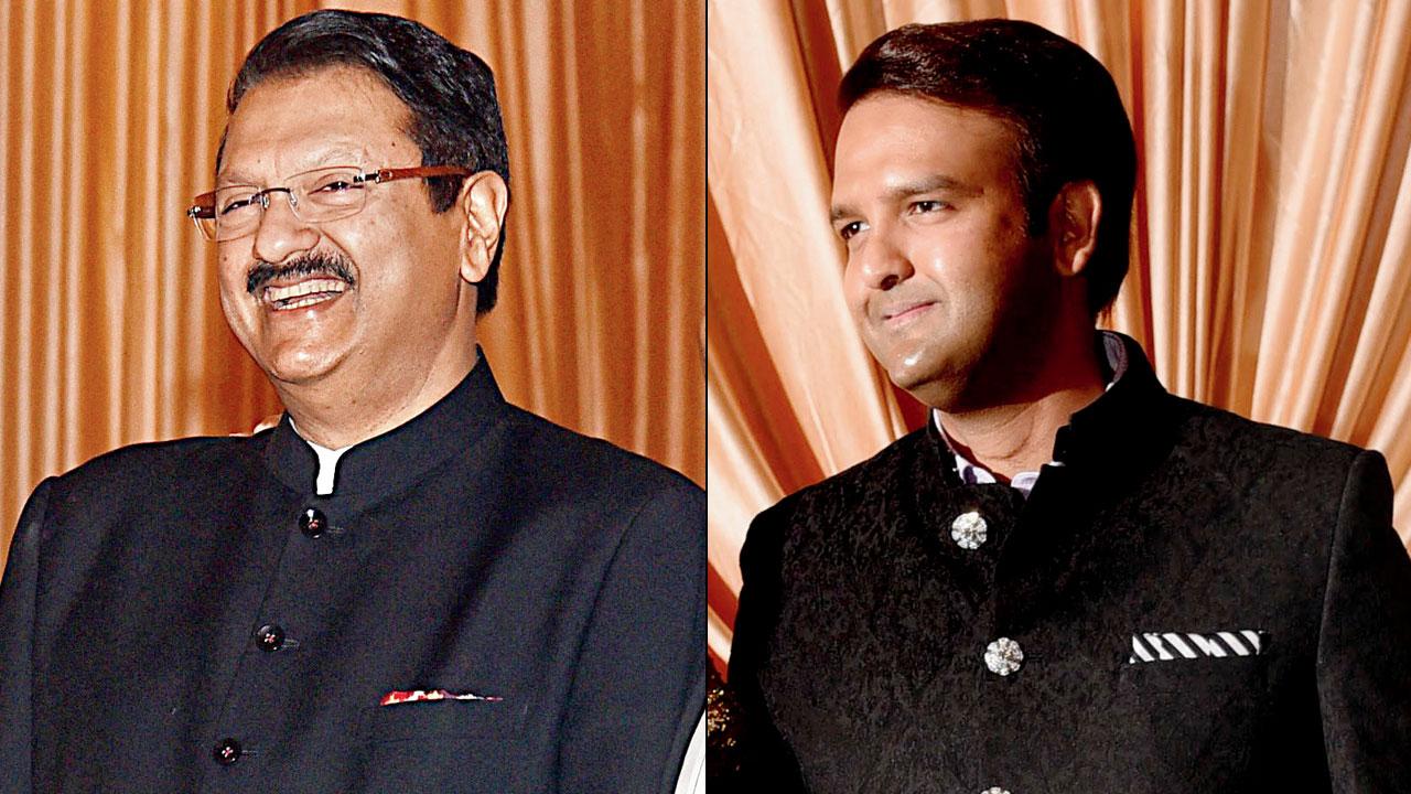 Ajay Piramal (left) and his son Anand Piramal (right) will have Y+ cover