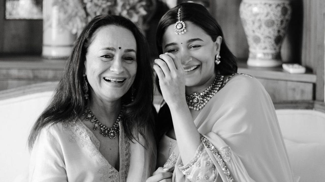 Sisters Alia Bhatt, Shaheen Bhatt pen heartfelt birthday wishes for mom Soni Razdan