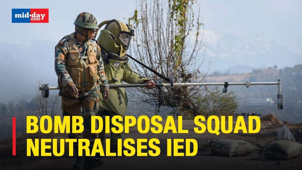 Indian Army’s Bomb Disposal Squad Neutralises IED Detected in J&K