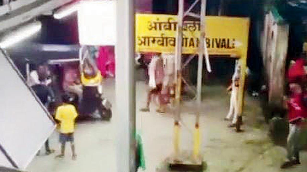 The vehicle that landed at Ambivli station in early September