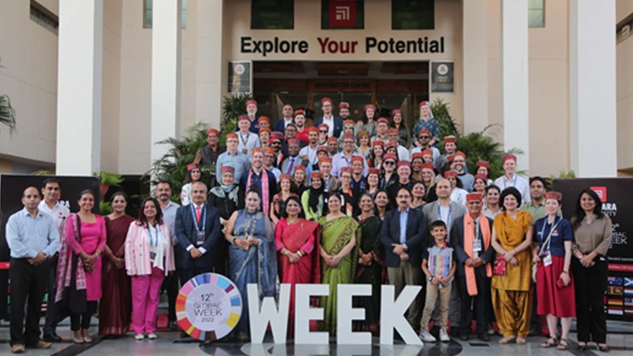 Over 75 International faculty from 20 countries mark Global Week at Chitkara University
