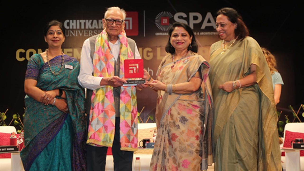 Chitkara University commemorates Le Corbusier on his 135th birth anniversary